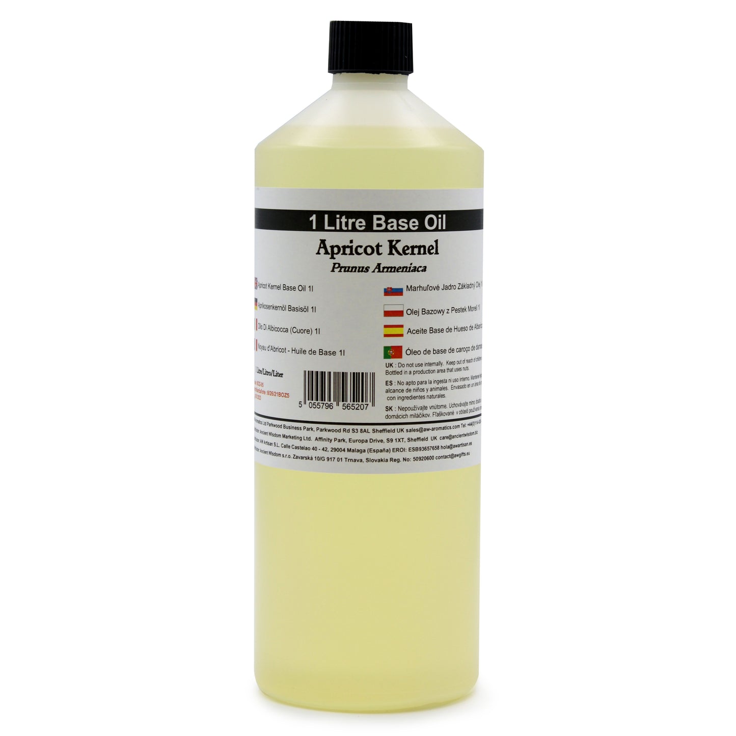 Aceite Base - 1L - Albaricoque