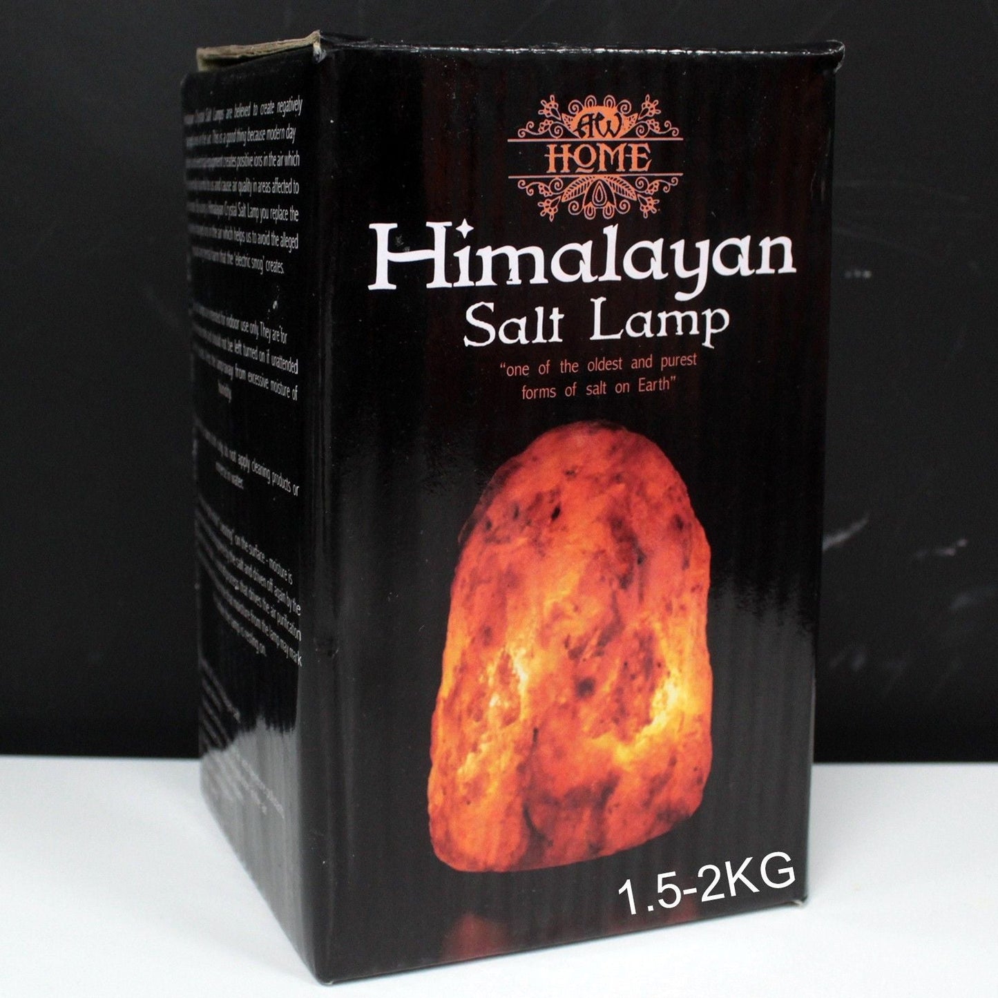 Lámpara sal natural de 1.5 - 2kg - Alma Zen