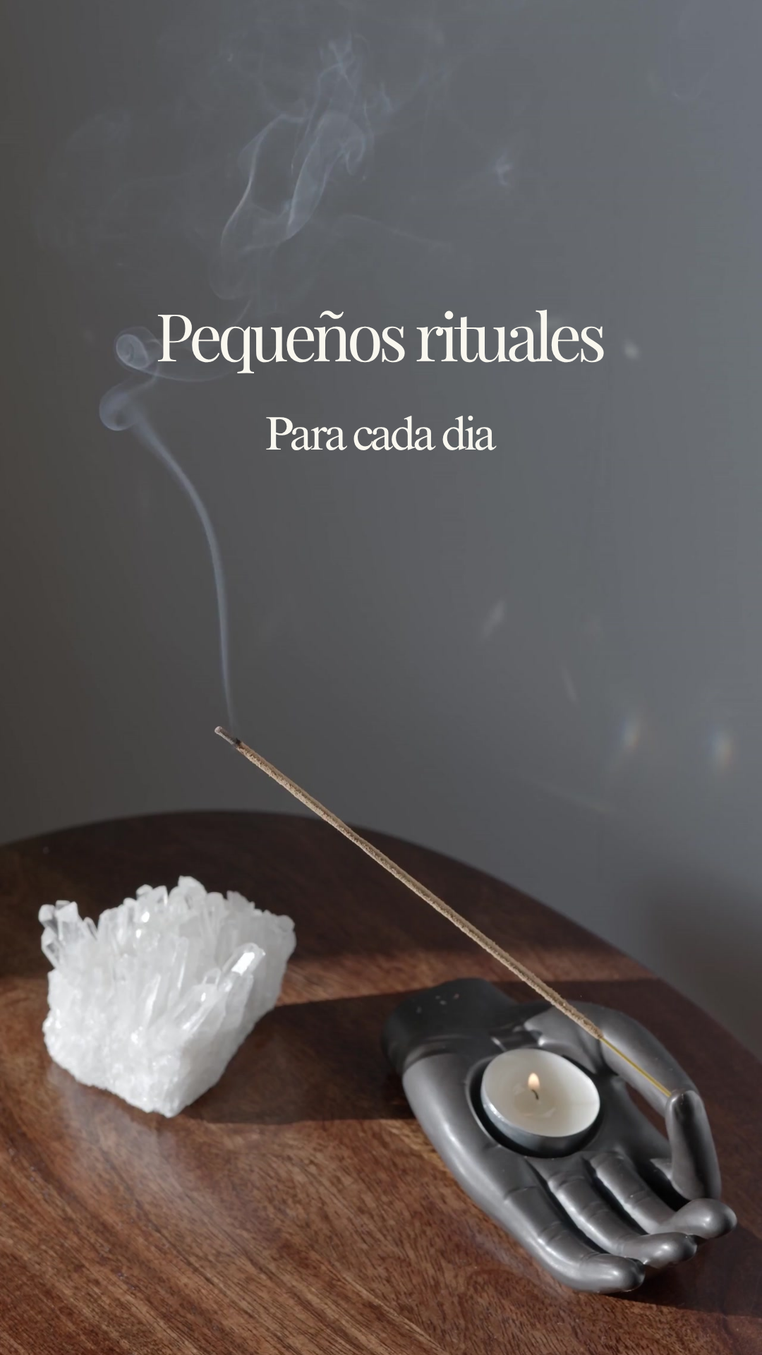 Buddha Feng Shui Set - Om - Gris y Negro