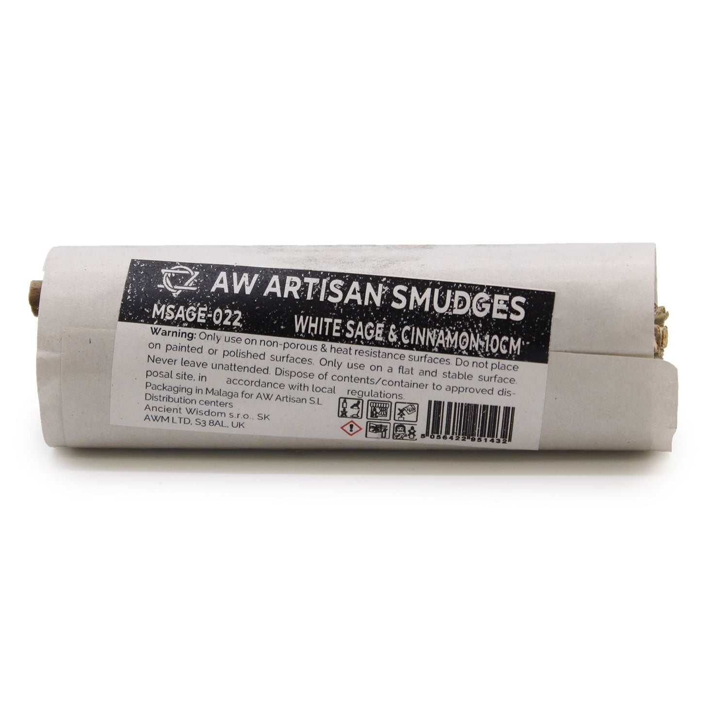 Atado de Hierba - Salvia Blanca y Canela 10cm - Alma Zen