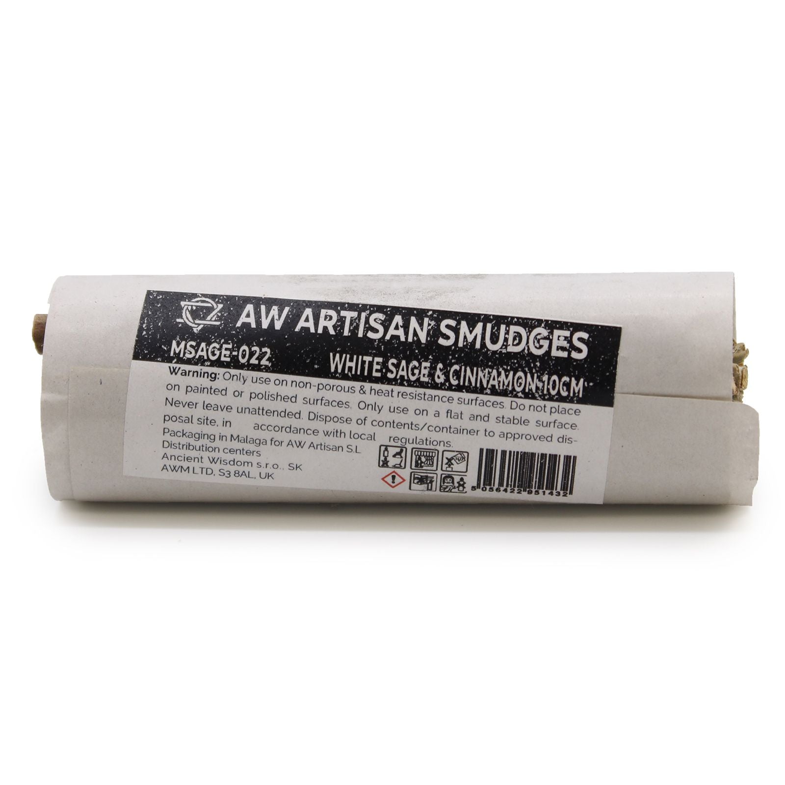 Atado de Hierba - Salvia Blanca y Canela 10cm - Alma Zen