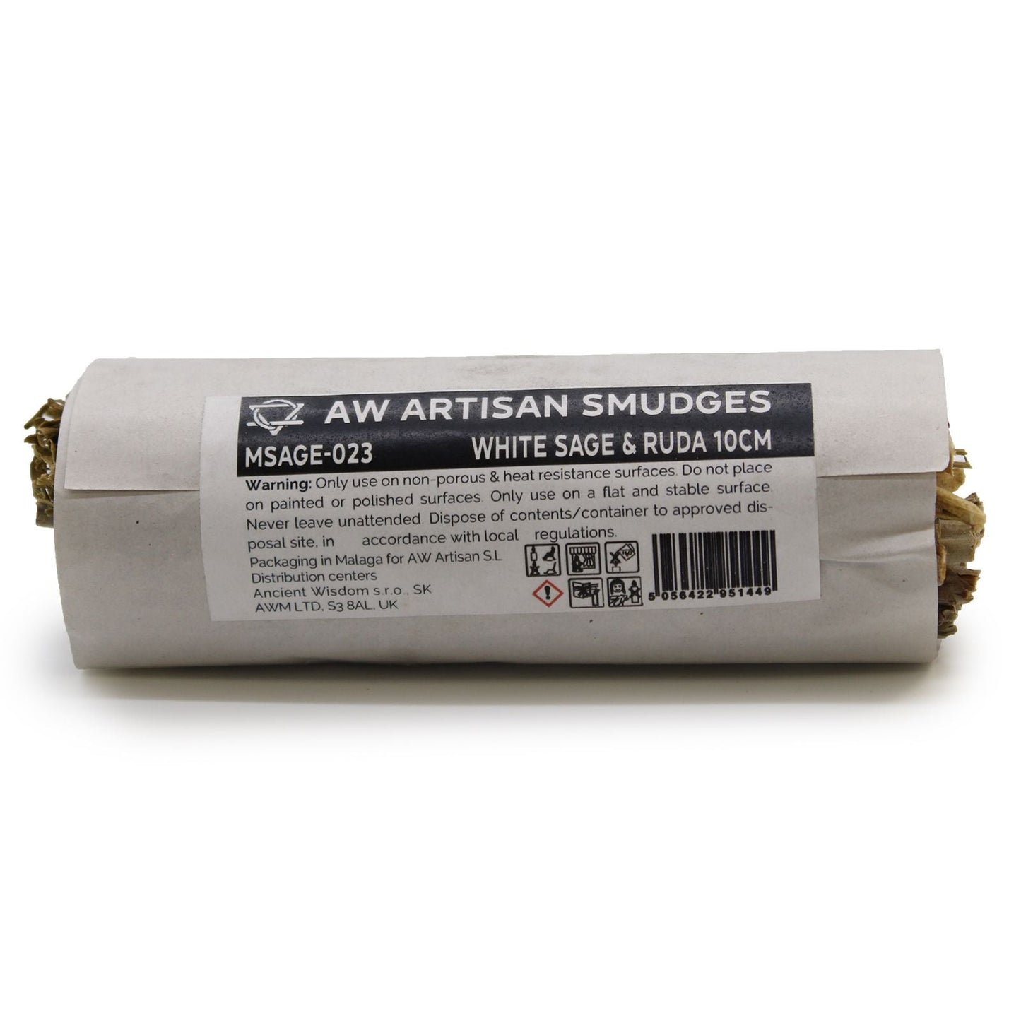 Atado de Hierba - Salvia Blanca y Ruda 10cm - Alma Zen