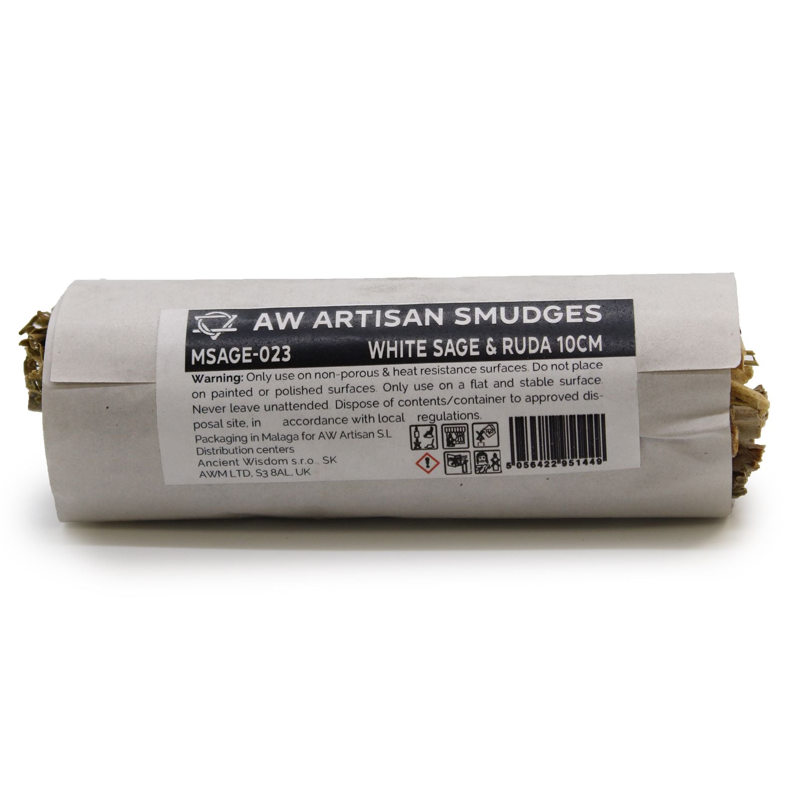 Atado de Hierba - Salvia Blanca y Ruda 10cm - Alma Zen