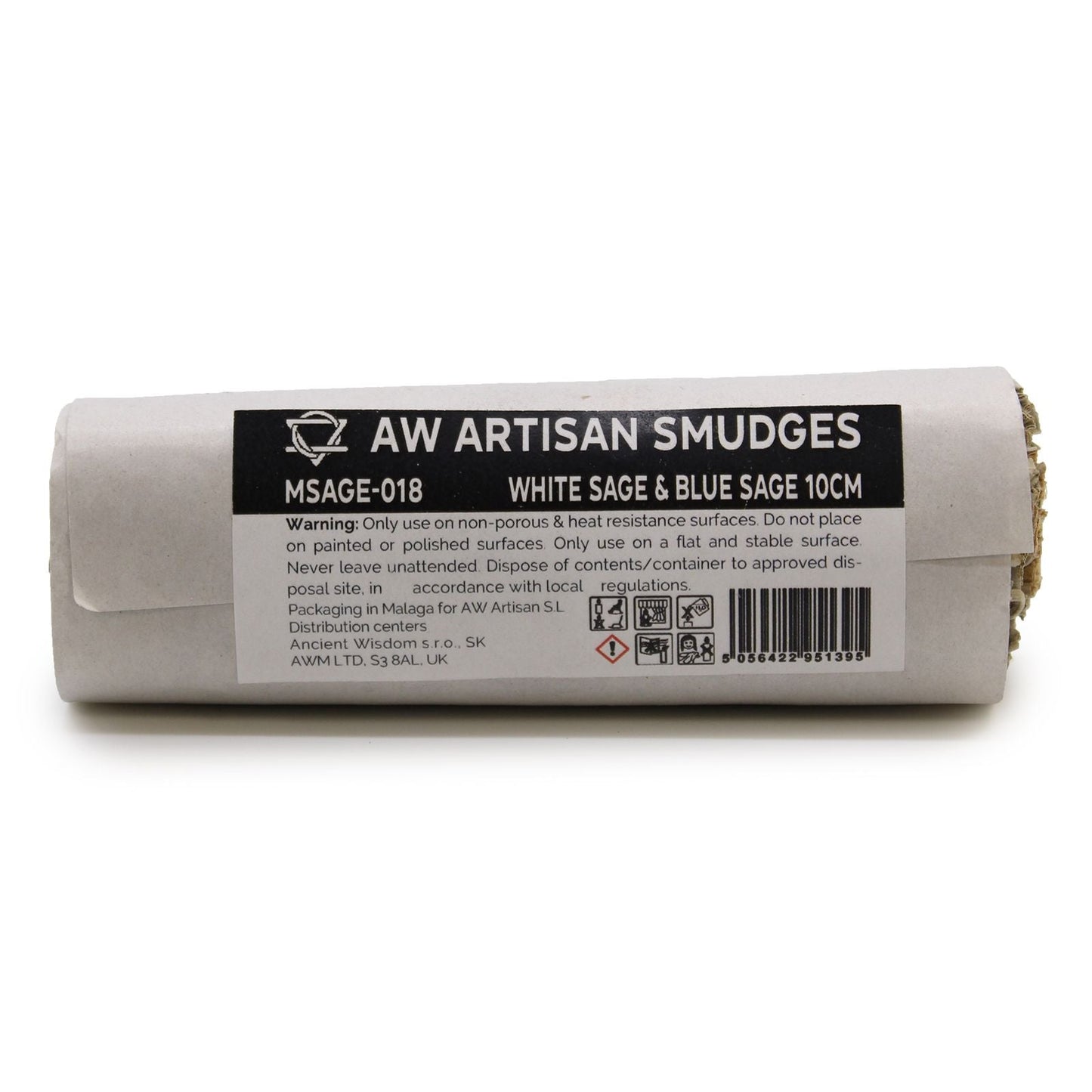 Atado de Hierba - Salvia Blanca y Salvia Azul 10cm - Alma Zen