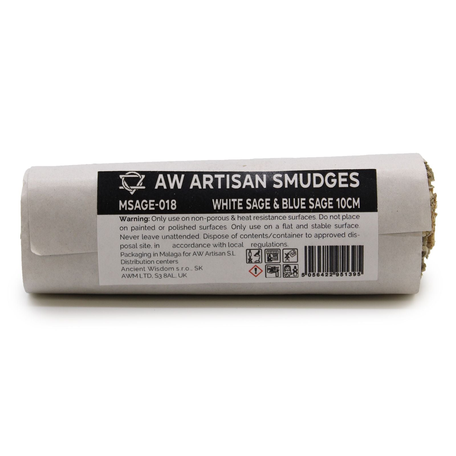 Atado de Hierba - Salvia Blanca y Salvia Azul 10cm - Alma Zen