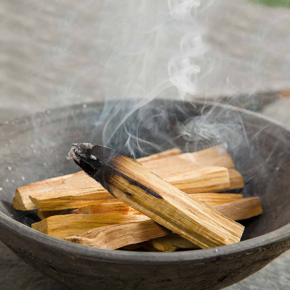 25g Palos de árbol verde de palo santo 3-4 Palitos