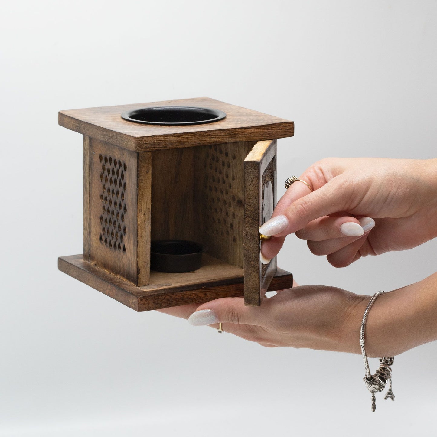 Quemador de caja grande de mango - Elefante