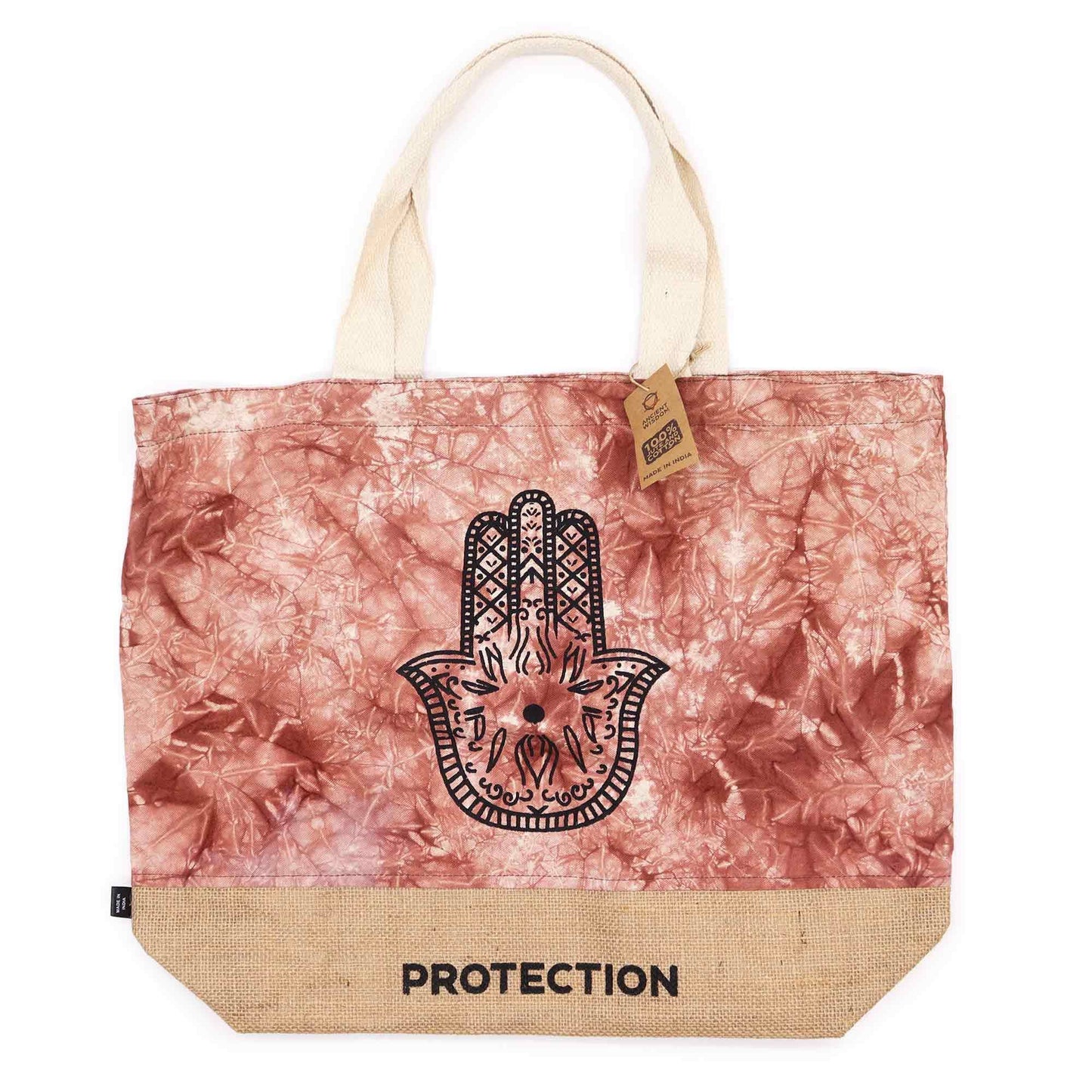 Bolsa All Natural - Terracota  - Hamsa - Protección