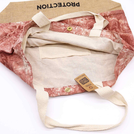 Bolsa All Natural - Terracota  - Hamsa - Protección