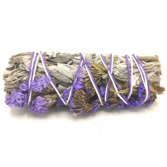 Palitos Smudge - Sabio purpura 10cm - Alma Zen
