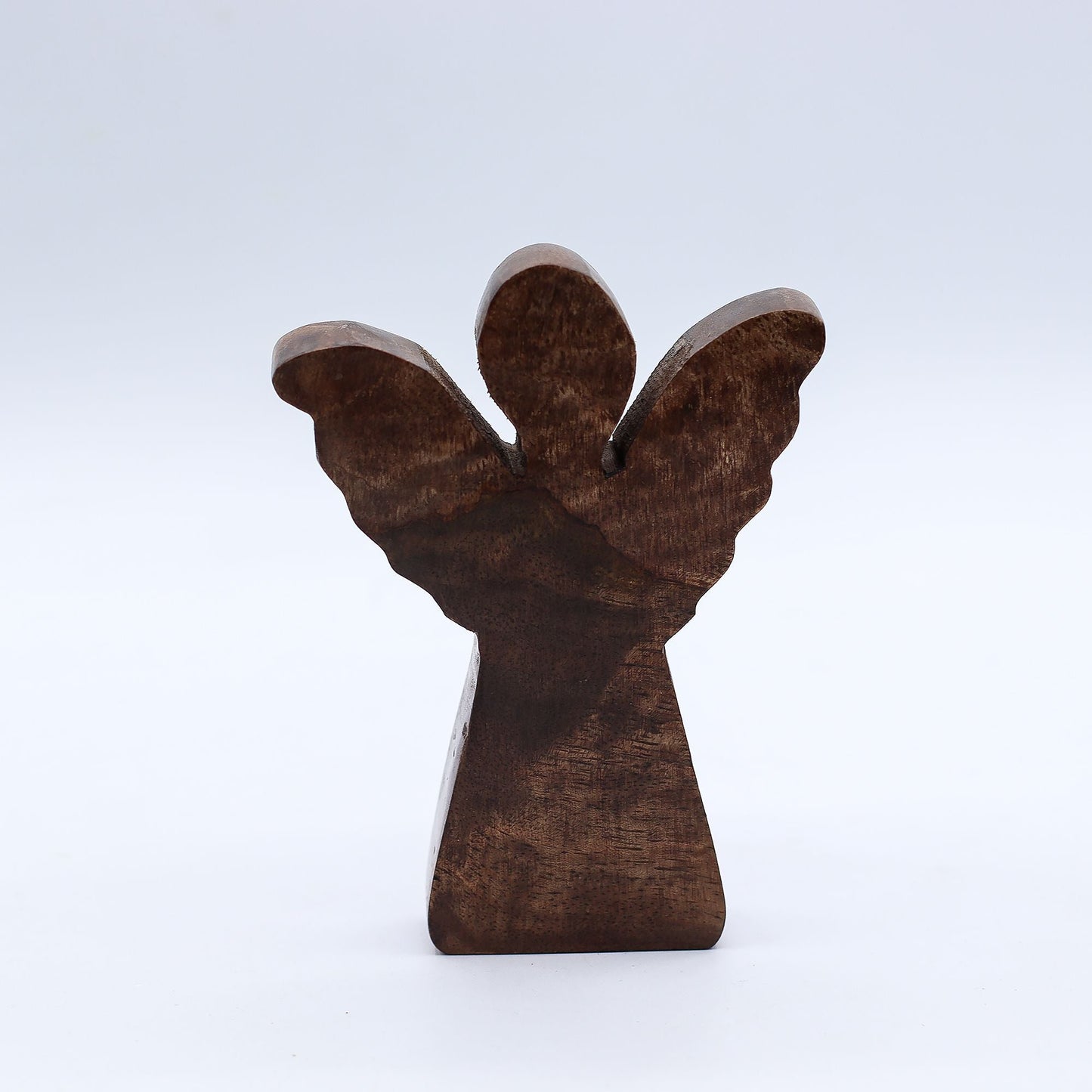 Pequeño ángel de madera de mango - decoración dorada - Alma Zen