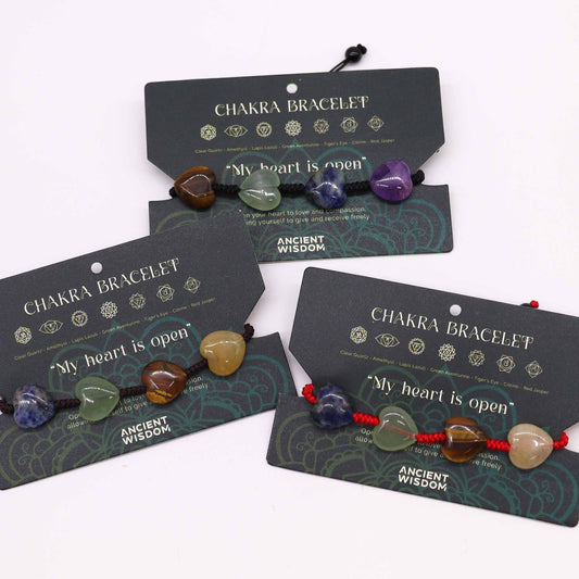 Pulseras de chakras - Corazon - Alma Zen