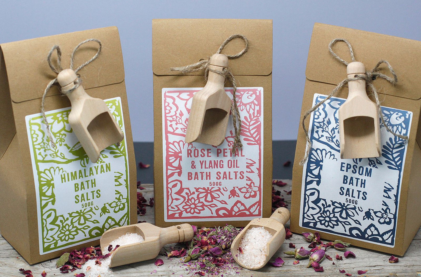 sales de baño de 500 g - Epsom - Alma Zen